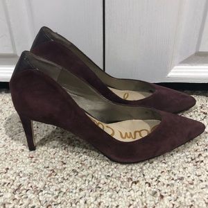 Sam Edelman women’s size 6.5 purple pumps.